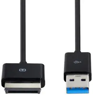 AJMRTC USB 3.0 to 40Pin Charging Data Sync Cable for ASUS Eee Pad Transformer TF101, TF101G, SL101, TF201, TF300, TF300T, TF301, TF700, TF700T Tablet Replacement Cord AJMRTC USB 3.0 to 40Pin Charging Data Sync Cable for ASUS Eee Pad Transformer TF101, TF101G, SL101, TF201, TF300, TF300T, TF301, TF700, TF700T Tablet Replacement Cord