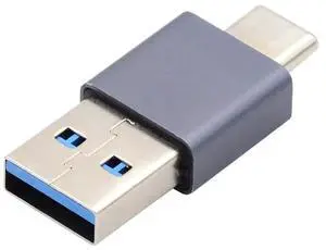 AJMRTC 10Gbps USB 3.1 Gen2 TypeC Male to USB3.0 TypeA Male Data & Charging Adapter with OTG Function, Bidirectional MaletoMale Coupler for Laptop, Tablet, USBC Smartphones and USBA Peripherals AJMRTC 10Gbps USB 3.1 Gen2 TypeC Male to USB3.0 TypeA Male Data & Charging Adapter with OTG Function, Bidirectional MaletoMale Coupler for Laptop, Tablet, USBC Smartphones and USBA Peripherals