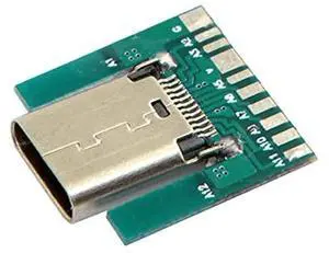 AJMRTC DIY 24Pin USB 3.1 TypeC Female SMT Socket Connector with PCB Breakout Board, FullFeature SMD Receptacle for Prototype Testing, Cable Assembly and Equipment Repair Projects AJMRTC DIY 24Pin USB 3.1 TypeC Female SMT Socket Connector with PCB Breakout Board, FullFeature SMD Receptacle for Prototype Testing, Cable Assembly and Equipment Repair Projects