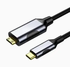 AJMRTC 1.8M USBC to Mini HDMI Cable, 4K@60Hz High Definition Video Adapter Cord, Thunderbolt 3 Compatible TypeC Display Cable for Laptops, Cameras, Tablets, Monitors, Projectors Video Output AJMRTC 1.8M USBC to Mini HDMI Cable, 4K@60Hz High Definition Video Adapter Cord, Thunderbolt 3 Compatible TypeC Display Cable for Laptops, Cameras, Tablets, Monitors, Projectors Video Output