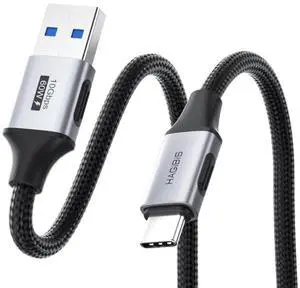 AJMRTC USBA to USBC Cable, USB3.2 Gen2 10Gbps Data Transfer 60W 20V/3A Fast Charging CarPlay USB C Cord, Compatible with iPhone 17 16 Pro Max, Galaxy S25 Ultra S25+, MacBook Pro, iPad, 1.6FT Short U AJMRTC USBA to USBC Cable, USB3.2 Gen2 10Gbps Data Transfer 60W 20V/3A Fast Charging CarPlay USB C Cord, Compatible with iPhone 17 16 Pro Max, Galaxy S25 Ultra S25+, MacBook Pro, iPad, 1.6FT Short U