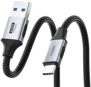 AJMRTC USBA to USBC Cable 0.8FT, USB3.2 Gen2 10Gbps Data 60W 20V/3A Fast Charging CarPlay Cord, Compatible with iPhone 17 16 Pro Max, Galaxy S25 Ultra S25+, MacBook Pro, iPad Short Charger Cable AJMRTC USBA to USBC Cable 0.8FT, USB3.2 Gen2 10Gbps Data 60W 20V/3A Fast Charging CarPlay Cord, Compatible with iPhone 17 16 Pro Max, Galaxy S25 Ultra S25+, MacBook Pro, iPad Short Charger Cable