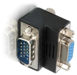 AJMRTC 90Degree UpAngle HDB15Pin VGA RGB Adapter, ScrewNut Locking Male to Female DSub 15 Extension Connector for Monitors, Displays, Projectors & Desktop Analog Video Setup AJMRTC 90Degree UpAngle HDB15Pin VGA RGB Adapter, ScrewNut Locking Male to Female DSub 15 Extension Connector for Monitors, Displays, Projectors & Desktop Analog Video Setup