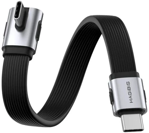 AJMRTC USB4 V2.0 Short USBC Cable 0.3FT, Vertical 90Degree Angle, 80Gbps Data, 240W PD3.1 Fast Charging, 8K@60Hz Video for iPhone 17 16 15 Pro Max, iPad Pro, Thunderbolt 5 4 Devices AJMRTC USB4 V2.0 Short USBC Cable 0.3FT, Vertical 90Degree Angle, 80Gbps Data, 240W PD3.1 Fast Charging, 8K@60Hz Video for iPhone 17 16 15 Pro Max, iPad Pro, Thunderbolt 5 4 Devices