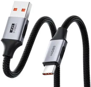 AJMRTC 6A Fast Charging Braided USB A to USBC Cable 4.9ft, 480Mbps Data Sync PD Charger Cord, Compatible with Android Auto, CarPlay, iPhone 17 16 15 Pro Max and USBC Smartphones Devices AJMRTC 6A Fast Charging Braided USB A to USBC Cable 4.9ft, 480Mbps Data Sync PD Charger Cord, Compatible with Android Auto, CarPlay, iPhone 17 16 15 Pro Max and USBC Smartphones Devices