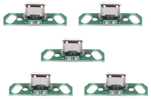 AJMRTC 5Pcs/Set DIY OEM Micro USB2.0 Female Receptacle Socket,Flange PCB Mount SolderType Connector,for PCB Circuit Assembly,Device Port Replacement and Electronic Repair Projects AJMRTC 5Pcs/Set DIY OEM Micro USB2.0 Female Receptacle Socket,Flange PCB Mount SolderType Connector,for PCB Circuit Assembly,Device Port Replacement and Electronic Repair Projects