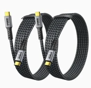 AJMRTC 1M USB4 TypeC to TypeC Cable,240W PD Fast Charging Cord,40Gbps HighSpeed Data Transfer,8K@60Hz Video Output,Compatible with Thunderbolt 3 and Thunderbolt 4 for Laptops Docking Stations AJMRTC 1M USB4 TypeC to TypeC Cable,240W PD Fast Charging Cord,40Gbps HighSpeed Data Transfer,8K@60Hz Video Output,Compatible with Thunderbolt 3 and Thunderbolt 4 for Laptops Docking Stations