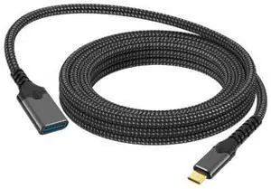 AJMRTC 9.8FT USBC OTG Cable,USB TypeC Male to USB 3.0 TypeA Female Adapter Cord,HighSpeed OTG Converter for Flash Drive,Mouse,Keyboard,Car Audio,Laptops,Android USBC Phones & Tablets AJMRTC 9.8FT USBC OTG Cable,USB TypeC Male to USB 3.0 TypeA Female Adapter Cord,HighSpeed OTG Converter for Flash Drive,Mouse,Keyboard,Car Audio,Laptops,Android USBC Phones & Tablets