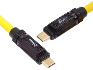 AJMRTC 200CM UltraSoft HighFlex USB4 USBC Male to Male Cable, 20Gbps Data Sync, 140W PD Fast Charging, 8K Video Output for Gaming Keyboard, Mouse, Laptop and USBC Gaming Peripherals AJMRTC 200CM UltraSoft HighFlex USB4 USBC Male to Male Cable, 20Gbps Data Sync, 140W PD Fast Charging, 8K Video Output for Gaming Keyboard, Mouse, Laptop and USBC Gaming Peripherals