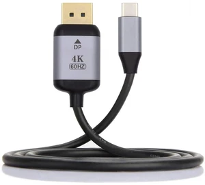 AJMRTC 1.8M USBC to DisplayPort DP Male Cable, USB 3.1 Source to DP Display Cord, 4K HighDefinition Video Cable for Laptop, Monitor and External Display Projection Setup AJMRTC 1.8M USBC to DisplayPort DP Male Cable, USB 3.1 Source to DP Display Cord, 4K HighDefinition Video Cable for Laptop, Monitor and External Display Projection Setup