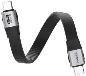 AJMRTC 0.66FT USB4 V2.0 USBC Cable, 80Gbps Data, 240W PD Fast Charging, 8K@60Hz Video, Compatible with Thunderbolt 5/4 for iPhone 17 16 15 Pro Max, iPad and External SSD AJMRTC 0.66FT USB4 V2.0 USBC Cable, 80Gbps Data, 240W PD Fast Charging, 8K@60Hz Video, Compatible with Thunderbolt 5/4 for iPhone 17 16 15 Pro Max, iPad and External SSD