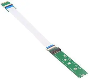 AJMRTC NGFF A+EKey Male to NVMe MKey Female Extension Cable,2230 2280 Size Compatible Adapter Cord for Laptop Motherboard,SSD Expansion Internal Modding Cable AJMRTC NGFF A+EKey Male to NVMe MKey Female Extension Cable,2230 2280 Size Compatible Adapter Cord for Laptop Motherboard,SSD Expansion Internal Modding Cable