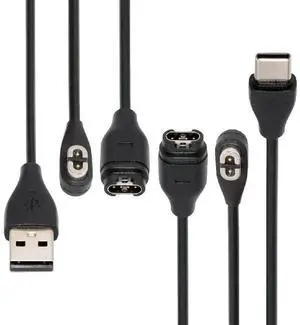 AJMRTC 2Pack Magnetic Charging Cable Combo,USBC & USBA to 2Pin 4Pin Magnetic Charger Cord Set,Replacement Charging Cables for Smart Watches,Wireless Earbuds,Compatible with Garmin,Shokz Devices AJMRTC 2Pack Magnetic Charging Cable Combo,USBC & USBA to 2Pin 4Pin Magnetic Charger Cord Set,Replacement Charging Cables for Smart Watches,Wireless Earbuds,Compatible with Garmin,Shokz Devices