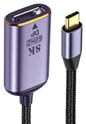 AJMRTC USB4 USBC Male Source to DisplayPort DP Female Cable, 8K@60Hz UHD 4K Video Extension Cord, for USBC Host Connect to DP Monitors Displays, DP Alt Mode Required AJMRTC USB4 USBC Male Source to DisplayPort DP Female Cable, 8K@60Hz UHD 4K Video Extension Cord, for USBC Host Connect to DP Monitors Displays, DP Alt Mode Required