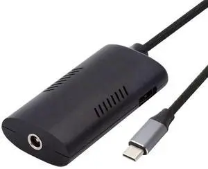 AJMRTC DC Power Input 5.5x2.5mm / 5.5x2.1mm to Dual USBC & USBA Output PD Emulator Trigger Charge Cable, 100W DCtoUSB Power Conversion Cord for DIY Power Supply Projects AJMRTC DC Power Input 5.5x2.5mm / 5.5x2.1mm to Dual USBC & USBA Output PD Emulator Trigger Charge Cable, 100W DCtoUSB Power Conversion Cord for DIY Power Supply Projects