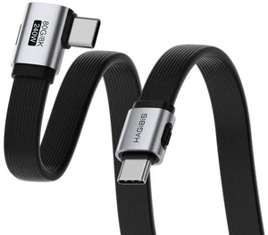 AJMRTC USB4 V2.0 90Degree Side Angle USBC Cable 1.6FT, 80Gbps 240W PD Fast Charging, 8K@60Hz Video, Thunderbolt 5/4 Compatible for iPhone 17 16 15 Pro Max, iPad Pro, USBC Laptops AJMRTC USB4 V2.0 90Degree Side Angle USBC Cable 1.6FT, 80Gbps 240W PD Fast Charging, 8K@60Hz Video, Thunderbolt 5/4 Compatible for iPhone 17 16 15 Pro Max, iPad Pro, USBC Laptops
