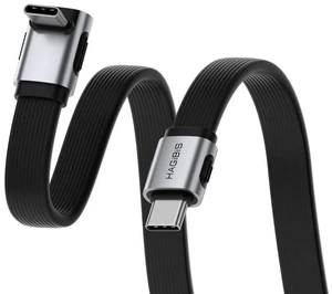 AJMRTC USB4 V2.0 Middle 90Degree USBC Cable 1.6FT, 80Gbps 240W PD Fast Charging, 8K@60Hz Video Output, Thunderbolt 5/4 Compatible for iPhone 17 16 15 Pro Max, iPad Pro, USBC Laptops AJMRTC USB4 V2.0 Middle 90Degree USBC Cable 1.6FT, 80Gbps 240W PD Fast Charging, 8K@60Hz Video Output, Thunderbolt 5/4 Compatible for iPhone 17 16 15 Pro Max, iPad Pro, USBC Laptops