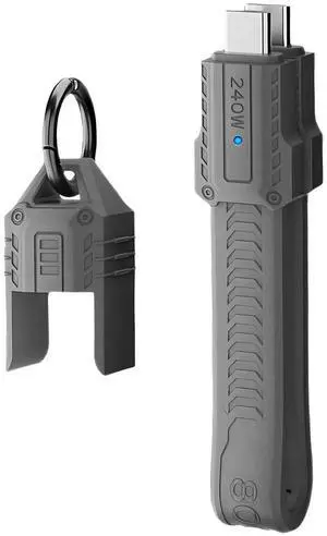 AJMRTC USB5.0 Slim Flat FPC LanyardStrapChain Grey Cable, 80Gbps Data,240W PD Charging,16K@30Hz 8K@60Hz 5K Video, Compatible with USB4.0 Thunderbolt 3/4/5 for Laptop,Docking Station,External SSD AJMRTC USB5.0 Slim Flat FPC LanyardStrapChain Grey Cable, 80Gbps Data,240W PD Charging,16K@30Hz 8K@60Hz 5K Video, Compatible with USB4.0 Thunderbolt 3/4/5 for Laptop,Docking Station,External SSD