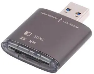 AJMRTC USB3.0 5Gbps NM Nano & SD Memory Card Reader Writer,2in1 NM SD Card Adapter OTG for Mate Series Smartphones,Digital Cameras,Laptops,Supports SD SDHC SDXC NM Nano Cards AJMRTC USB3.0 5Gbps NM Nano & SD Memory Card Reader Writer,2in1 NM SD Card Adapter OTG for Mate Series Smartphones,Digital Cameras,Laptops,Supports SD SDHC SDXC NM Nano Cards