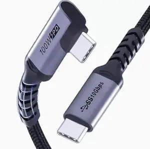 AJMRTC USBC to USBC Cable 9.8FT(3M), USB3.1 Gen2 10Gbps FullFunction Cord, 100W PD Fast Charging, 4K@60Hz Video Output for Laptop, External SSD, Monitor and USBC Mobile Devices AJMRTC USBC to USBC Cable 9.8FT(3M), USB3.1 Gen2 10Gbps FullFunction Cord, 100W PD Fast Charging, 4K@60Hz Video Output for Laptop, External SSD, Monitor and USBC Mobile Devices