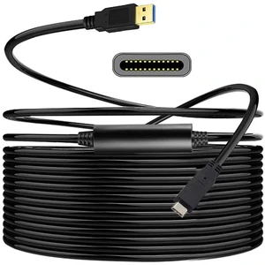 AJMRTC 8M USBC Male to USB3.0 TypeA Male Repeater Cable with GL3523 Chip,USB3.1 Gen1 5Gbps Active Extension Cord for Tablet,Phone,Hard Disk Drive,LongDistance Data Transmission AJMRTC 8M USBC Male to USB3.0 TypeA Male Repeater Cable with GL3523 Chip,USB3.1 Gen1 5Gbps Active Extension Cord for Tablet,Phone,Hard Disk Drive,LongDistance Data Transmission