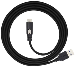 AJMRTC 5M USB3.1 TypeC PanelMount ScrewLocking Cable,Locked TypeC to Standard USB3.0 Data Cord,Industrial ScrewLock Connector for Camera,Machine Vision and Fixed Equipment Installation AJMRTC 5M USB3.1 TypeC PanelMount ScrewLocking Cable,Locked TypeC to Standard USB3.0 Data Cord,Industrial ScrewLock Connector for Camera,Machine Vision and Fixed Equipment Installation