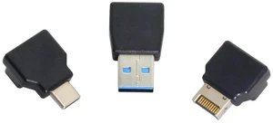 AJMRTC 3Pack USB 3.1 Gen2 TypeE Female to Male TypeA & TypeC Angled Adapter, 10Gbps Motherboard Front Panel Header Internal Extension Converter for Desktop PC Mainboard Chassis USB Data Transfer AJMRTC 3Pack USB 3.1 Gen2 TypeE Female to Male TypeA & TypeC Angled Adapter, 10Gbps Motherboard Front Panel Header Internal Extension Converter for Desktop PC Mainboard Chassis USB Data Transfer