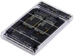 AJMRTC Dual NGFF B+MKey M.2 SSD Adapter Card, JOBD Raid0 Span Bridge Converter to USB3.0 TypeC, Combo Enclosure Support 2.5Inch SATA HDD SSD for Desktop Laptop Data Storage Expansion AJMRTC Dual NGFF B+MKey M.2 SSD Adapter Card, JOBD Raid0 Span Bridge Converter to USB3.0 TypeC, Combo Enclosure Support 2.5Inch SATA HDD SSD for Desktop Laptop Data Storage Expansion