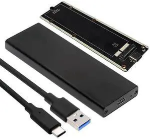 AJMRTC 6+12Pin Apple SSD Enclosure, USB3.0 TypeC 5Gbps External Hard Drive Case for 20102011 MacBook Air A1369 A1370 Proprietary SSD, Repurpose Old Mac SSD as Portable Mobile Storage AJMRTC 6+12Pin Apple SSD Enclosure, USB3.0 TypeC 5Gbps External Hard Drive Case for 20102011 MacBook Air A1369 A1370 Proprietary SSD, Repurpose Old Mac SSD as Portable Mobile Storage