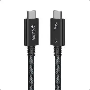 AJMRTC 3.3FT Thunderbolt 5 Certified USBC to USBC Cable, 80Gbps Data Transfer, 240W PD Fast Charging, Up to 120Gbps BandwidthBoost, 8K 4K Video for iPhone 16, MacBook, Docking Station, External NVM AJMRTC 3.3FT Thunderbolt 5 Certified USBC to USBC Cable, 80Gbps Data Transfer, 240W PD Fast Charging, Up to 120Gbps BandwidthBoost, 8K 4K Video for iPhone 16, MacBook, Docking Station, External NVM