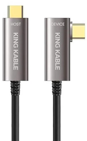 AJMRTC Optical Fiber USB3.1 Gen2 90Degree Right Angle USBC Cable,10Gbps HighSpeed Data Cord, Backward Compatible with USB3.0 USB2.0 USB1.1 for Industrial Camera, Machine Vision, Storage Devices AJMRTC Optical Fiber USB3.1 Gen2 90Degree Right Angle USBC Cable,10Gbps HighSpeed Data Cord, Backward Compatible with USB3.0 USB2.0 USB1.1 for Industrial Camera, Machine Vision, Storage Devices
