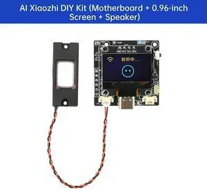 AJMRTC ESP32C3 Voice Assistant Module with 0.96" OLED Display, AI Speech Dialogue Development Board, WiFi BLE Wireless Module for Robot and Smart Device DIY Projects AJMRTC ESP32C3 Voice Assistant Module with 0.96" OLED Display, AI Speech Dialogue Development Board, WiFi BLE Wireless Module for Robot and Smart Device DIY Projects