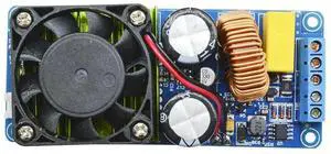 AJMRTC IRS2092S 500W Mono ClassD Digital Amplifier Board, HighPerformance SingleChannel Audio Power Amp Module for DIY Speaker and Stage Audio System Projects AJMRTC IRS2092S 500W Mono ClassD Digital Amplifier Board, HighPerformance SingleChannel Audio Power Amp Module for DIY Speaker and Stage Audio System Projects