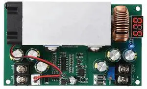 AJMRTC 600W DCDC Adjustable StepDown Buck Power Supply Module, 12V75V Input to 5V60V 25A Output with Digital Voltage Display for Battery Charging, Industrial Equipment and DIY Power Projects AJMRTC 600W DCDC Adjustable StepDown Buck Power Supply Module, 12V75V Input to 5V60V 25A Output with Digital Voltage Display for Battery Charging, Industrial Equipment and DIY Power Projects