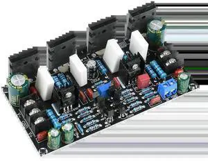 AJMRTC Mono 200W Power Amplifier Board, DC 20V90V 1943+5200 Power Tube Finished Mono Audio Amplifier Module, HighPower SingleChannel Amplifier Board for DIY Speaker Audio System Modification AJMRTC Mono 200W Power Amplifier Board, DC 20V90V 1943+5200 Power Tube Finished Mono Audio Amplifier Module, HighPower SingleChannel Amplifier Board for DIY Speaker Audio System Modification