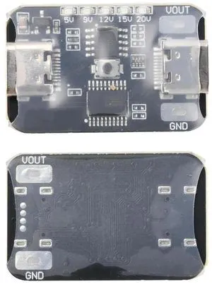 AJMRTC TypeC PD Trigger Board, Adjustable 5V 9V 12V 15V 20V Output PD2.0 PD3.0 5A Max OpenSource Trigger Module, USBC Power Supply Trigger for Charger Testing Power Supply Debug DIY Projects AJMRTC TypeC PD Trigger Board, Adjustable 5V 9V 12V 15V 20V Output PD2.0 PD3.0 5A Max OpenSource Trigger Module, USBC Power Supply Trigger for Charger Testing Power Supply Debug DIY Projects