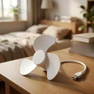 AJMRTC USB Desk Fan for Bedroom Dormitory, Portable USB Powered Cooling Fan with Adjustable Airflow, Quiet Personal Mini USB Fan for Office Desktop Bedside Indoor Summer Cooling Use AJMRTC USB Desk Fan for Bedroom Dormitory, Portable USB Powered Cooling Fan with Adjustable Airflow, Quiet Personal Mini USB Fan for Office Desktop Bedside Indoor Summer Cooling Use