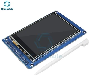 AJMRTC 3.2 Inch TFT LCD Display Module 320x240 Resolution with Touch Screen Panel, ILI9341 Display Controller, 3.3V5V Wide Voltage Input for Arduino Raspberry Pi DIY Electronic Projects AJMRTC 3.2 Inch TFT LCD Display Module 320x240 Resolution with Touch Screen Panel, ILI9341 Display Controller, 3.3V5V Wide Voltage Input for Arduino Raspberry Pi DIY Electronic Projects