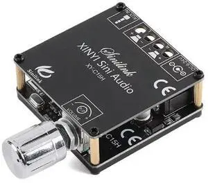 AJMRTC XYC15H Bluetooth Digital Amplifier Module, 20W×2 DualChannel Stereo Amp Board with 360Degree Infinite Rotary Encoder Tuning, Bluetooth 5.0 & AUX Input for DIY HIFI Speaker Audio Modification AJMRTC XYC15H Bluetooth Digital Amplifier Module, 20W×2 DualChannel Stereo Amp Board with 360Degree Infinite Rotary Encoder Tuning, Bluetooth 5.0 & AUX Input for DIY HIFI Speaker Audio Modification