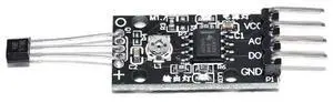 AJMRTC HighSensitivity Linear Hall Sensor Module, 1.4mV/G Analog Output Magnetic Field Detector Board, Magnetic Induction Switch Module for DIY Electronic Measurement & Embedded Experiment Projects AJMRTC HighSensitivity Linear Hall Sensor Module, 1.4mV/G Analog Output Magnetic Field Detector Board, Magnetic Induction Switch Module for DIY Electronic Measurement & Embedded Experiment Projects