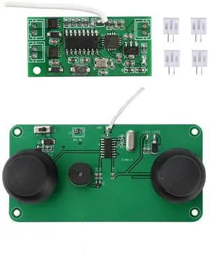 AJMRTC 2.4G RC Airplane Differential Control Flight Controller Board, Builtin Gyroscope DualMotor Driver Module, 100M Remote Control Distance DIY Electronic Kit for RC Glider FixedWing Aircraft Ass AJMRTC 2.4G RC Airplane Differential Control Flight Controller Board, Builtin Gyroscope DualMotor Driver Module, 100M Remote Control Distance DIY Electronic Kit for RC Glider FixedWing Aircraft Ass