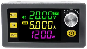 AJMRTC SK120 CNC DCDC StepUp StepDown Adjustable Power Supply Module, Constant Voltage Constant Current Regulator Board, Solar Charging Controller for Battery Charging & Lab Power Test Projects AJMRTC SK120 CNC DCDC StepUp StepDown Adjustable Power Supply Module, Constant Voltage Constant Current Regulator Board, Solar Charging Controller for Battery Charging & Lab Power Test Projects