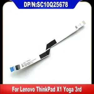 AJMRTC SC10Q25678 FPR FFC Fingerprint Reader Connecting Cable, Replacement Sensor Flex Ribbon Cable for Lenovo ThinkPad X1 Yoga 3rd Gen Laptop, Notebook Biometric Repair Spare Part, 100% Tested AJMRTC SC10Q25678 FPR FFC Fingerprint Reader Connecting Cable, Replacement Sensor Flex Ribbon Cable for Lenovo ThinkPad X1 Yoga 3rd Gen Laptop, Notebook Biometric Repair Spare Part, 100% Tested