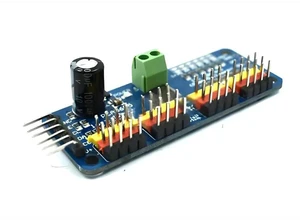 AJMRTC 16Channel PWM Servo Drive Board PCA9685 IIC Servo Controller Module, Robot Servo Driver Board Compatible with MG90S SG90 MG995 Servos for DIY Robotic Project AJMRTC 16Channel PWM Servo Drive Board PCA9685 IIC Servo Controller Module, Robot Servo Driver Board Compatible with MG90S SG90 MG995 Servos for DIY Robotic Project
