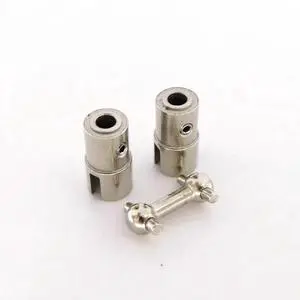 AJMRTC 250mm Stainless Steel Coupling Joint for RC Boat, HighStrength Drive Shaft Connector Accessory, Upgrade Part to Improve Power Transmission Performance of RC Model Boat Vessel AJMRTC 250mm Stainless Steel Coupling Joint for RC Boat, HighStrength Drive Shaft Connector Accessory, Upgrade Part to Improve Power Transmission Performance of RC Model Boat Vessel