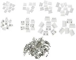 AJMRTC 230PCS JST XH 2.54mm Connector Kit, 2345 Pin Male Female Housing and Crimp Terminals Assortment Set for Mobile Phone Accessories and Electronic Wiring Projects AJMRTC 230PCS JST XH 2.54mm Connector Kit, 2345 Pin Male Female Housing and Crimp Terminals Assortment Set for Mobile Phone Accessories and Electronic Wiring Projects
