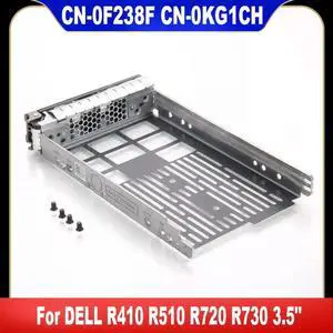 AJMRTC 3.5 Inch SAS SATA Hard Drive Tray Caddy, Replacement Sled 0F238F 0KG1CH CN0F238F CN0KG1CH HotSwap HDD Bracket for PowerEdge R410 R510 R720 R730 Server Storage Upgrade AJMRTC 3.5 Inch SAS SATA Hard Drive Tray Caddy, Replacement Sled 0F238F 0KG1CH CN0F238F CN0KG1CH HotSwap HDD Bracket for PowerEdge R410 R510 R720 R730 Server Storage Upgrade