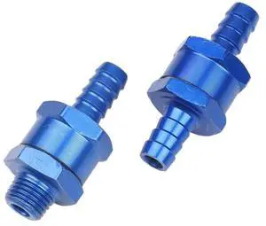 AJMRTC Aluminum Alloy Check Valve, OneWay NonReturn Valve for Air Pressure Brake Systems and Water Sprinkler Networks, AntiBackflow Check Valve to Prevent Reverse Fluid Flow for Piping System Prote AJMRTC Aluminum Alloy Check Valve, OneWay NonReturn Valve for Air Pressure Brake Systems and Water Sprinkler Networks, AntiBackflow Check Valve to Prevent Reverse Fluid Flow for Piping System Prote
