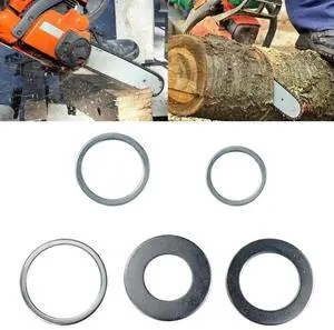 AJMRTC Circular Saw Blade Conversion Ring, Silver Reducing Bushing 20mm to 16mm InnerOuter Diameter Adapter, Metal Saw Blade Bushing for Angle Grinder, Fits DifferentBore Cutting Disc Conversion Wor AJMRTC Circular Saw Blade Conversion Ring, Silver Reducing Bushing 20mm to 16mm InnerOuter Diameter Adapter, Metal Saw Blade Bushing for Angle Grinder, Fits DifferentBore Cutting Disc Conversion Wor