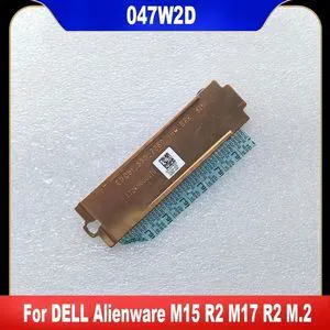 AJMRTC M.2 SSD Heatsink Hard Drive Cover Bracket, Part Number 047W2D / 47W2D, Thermal Shield Replacement for Dell Alienware M17 R2 M15 R2 Gaming Laptop Storage Repair Spare Part AJMRTC M.2 SSD Heatsink Hard Drive Cover Bracket, Part Number 047W2D / 47W2D, Thermal Shield Replacement for Dell Alienware M17 R2 M15 R2 Gaming Laptop Storage Repair Spare Part